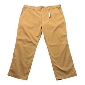 L.L.Bean Comfort Stretch Chino Mens 44x29 Walnut Brown Classic Fit 513046